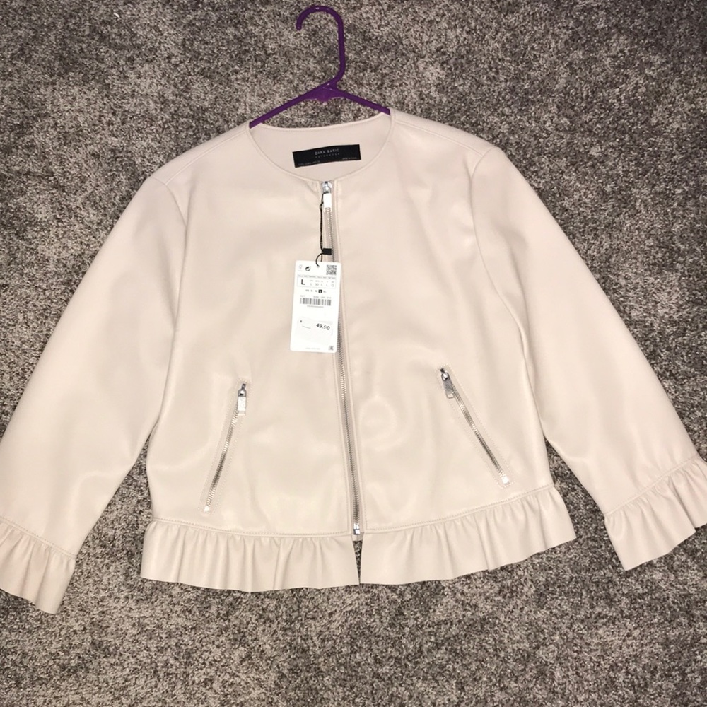 Leather jacket